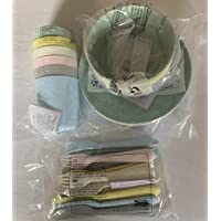 Ikea Juego de cubiertos Kalas Pastel Colors para niños- plástico- sin BPA- cuenco- plato- vaso